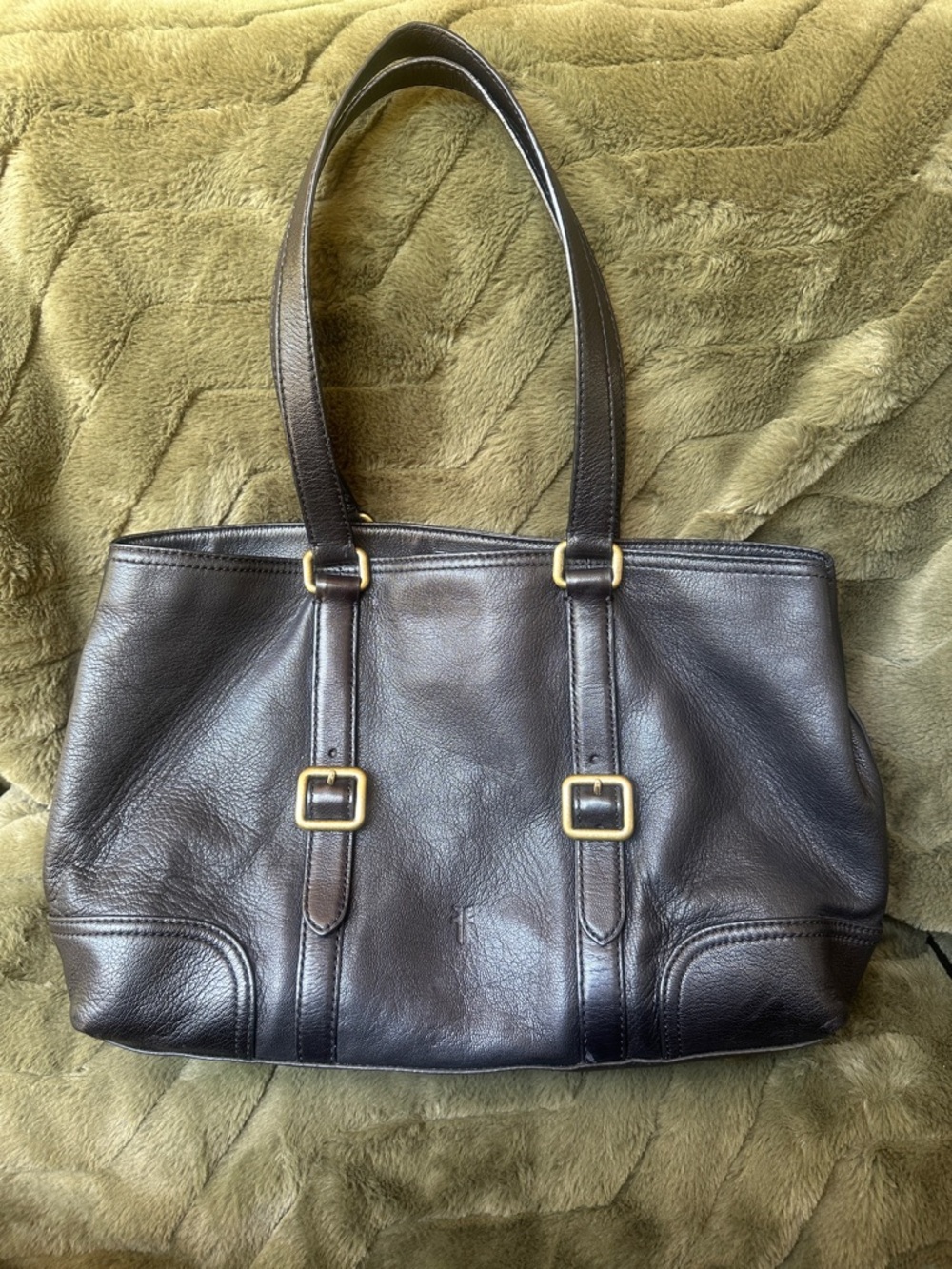 Frye lily tote bag large Classic Black Leather Tote Bag everyday bag